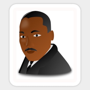 Martin luther king day Sticker